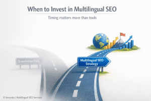 when to invest in multilingual SEO