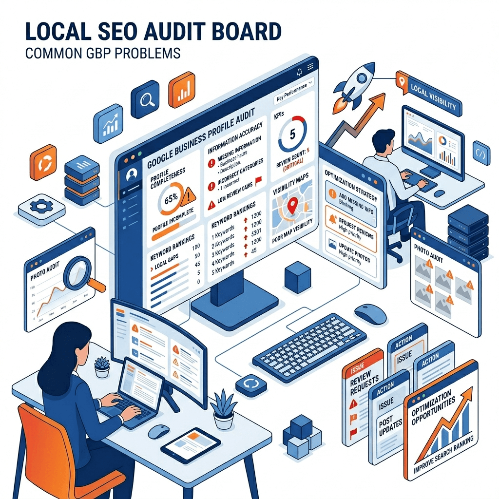 Common Google Bsuiness Profile Problems