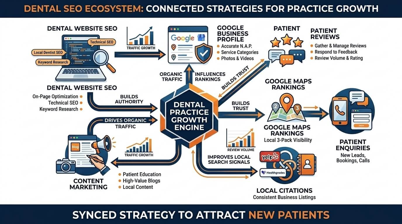 How Dental SEO Services Support Patient Growth