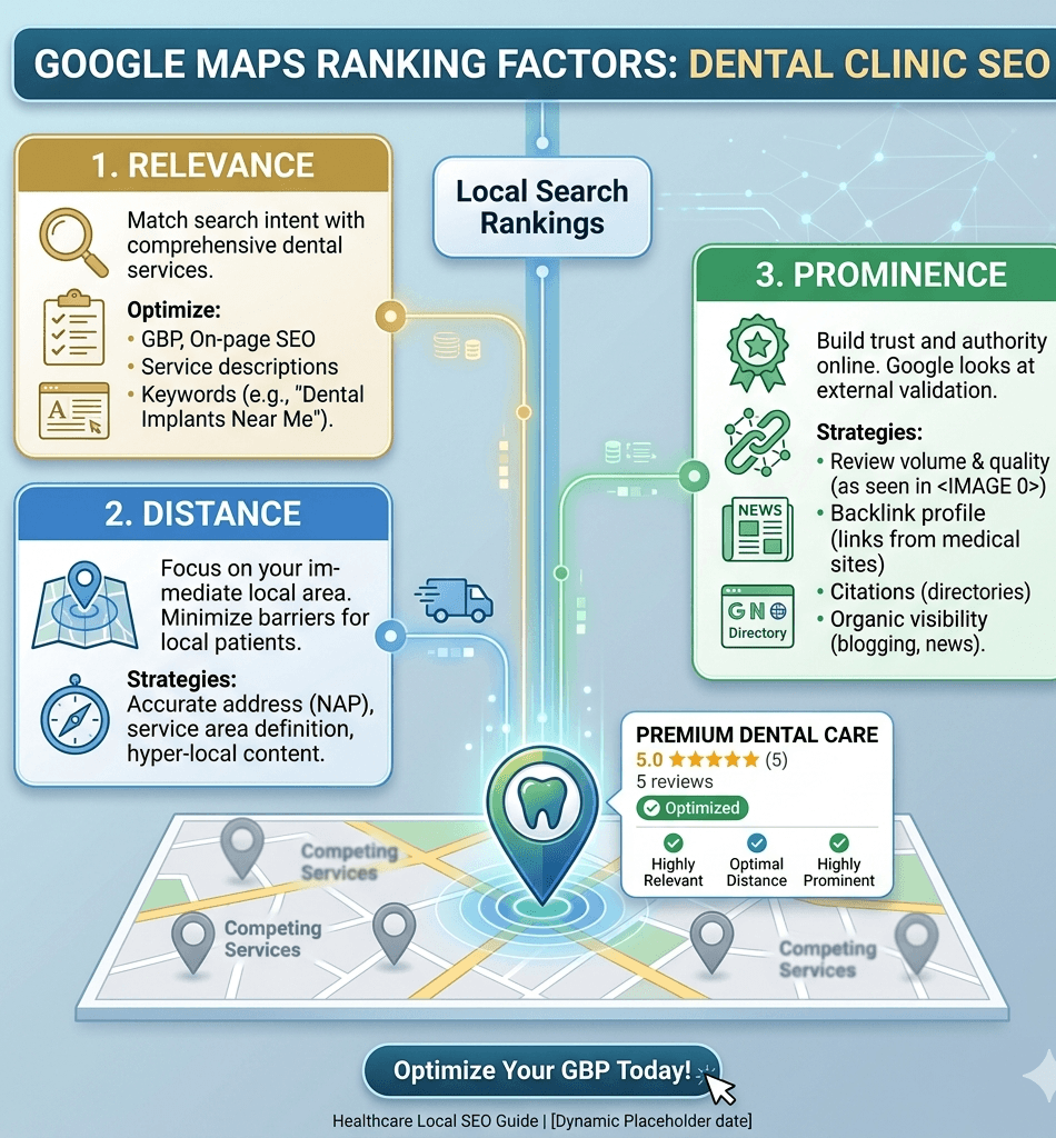 How Google Maps Rankings Work for Dentists
