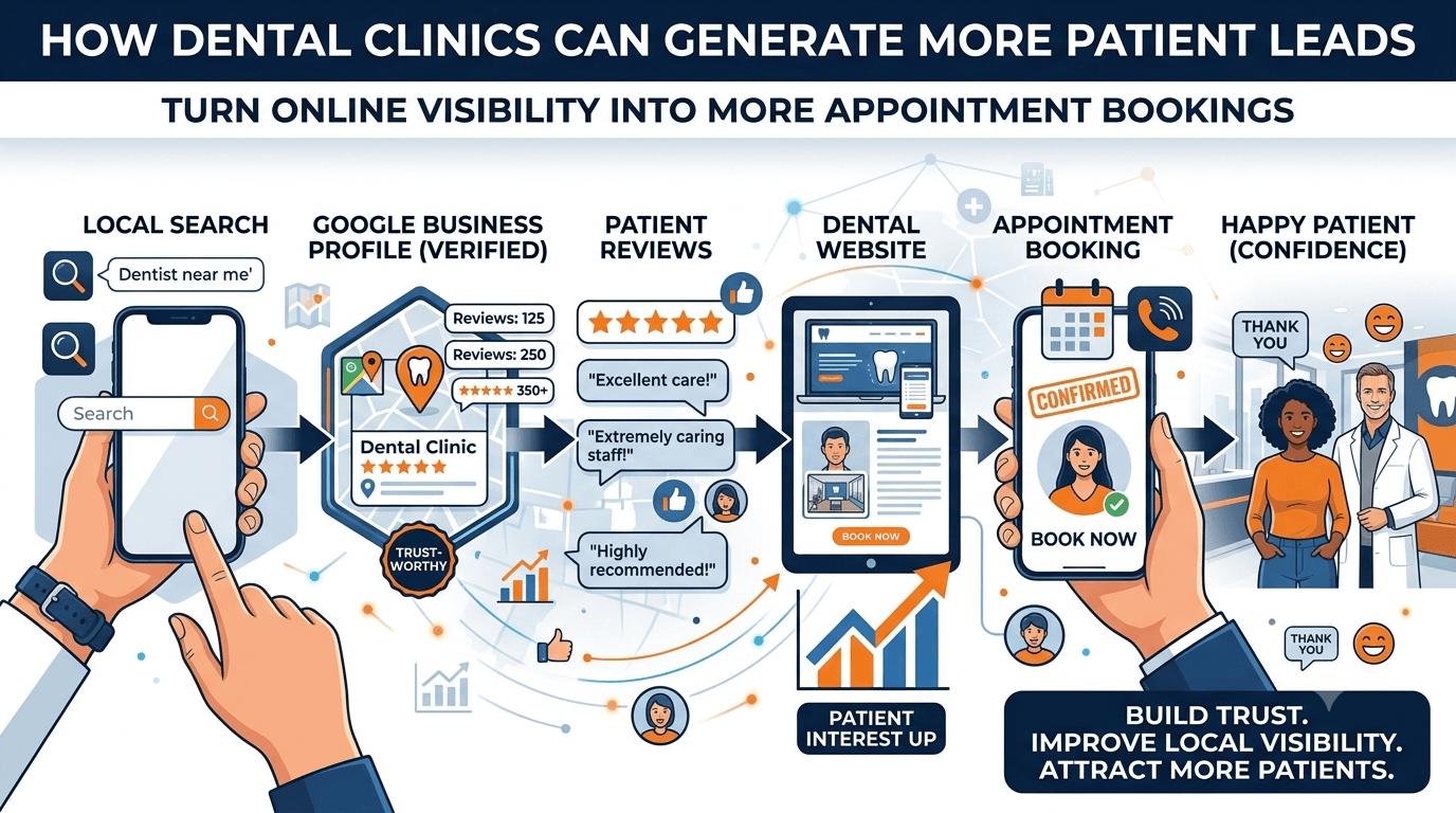 How Dental Clinics Can Generate More Patient Leads